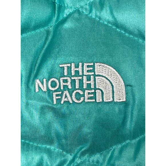 The North Face Aconcagua 550 Fill Goose Down Puffer Vest Teal Women's L - Picture 5 of 14